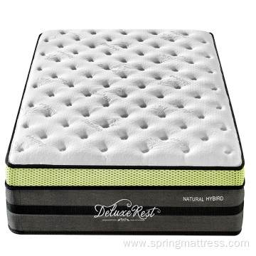 Anti Decubitus King Latex Foam Pocket Spring Mattress